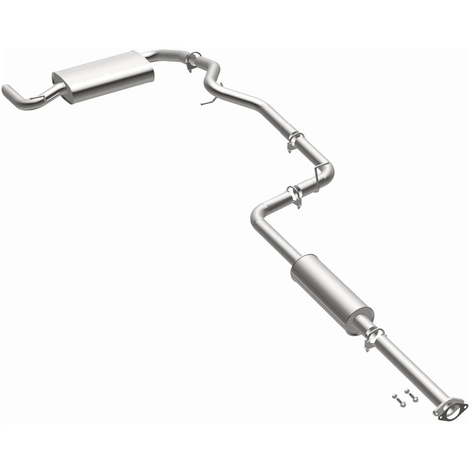 Fits 2012-2018 Ford Focus 2.0L Direct-Fit Replacement Exhaust System